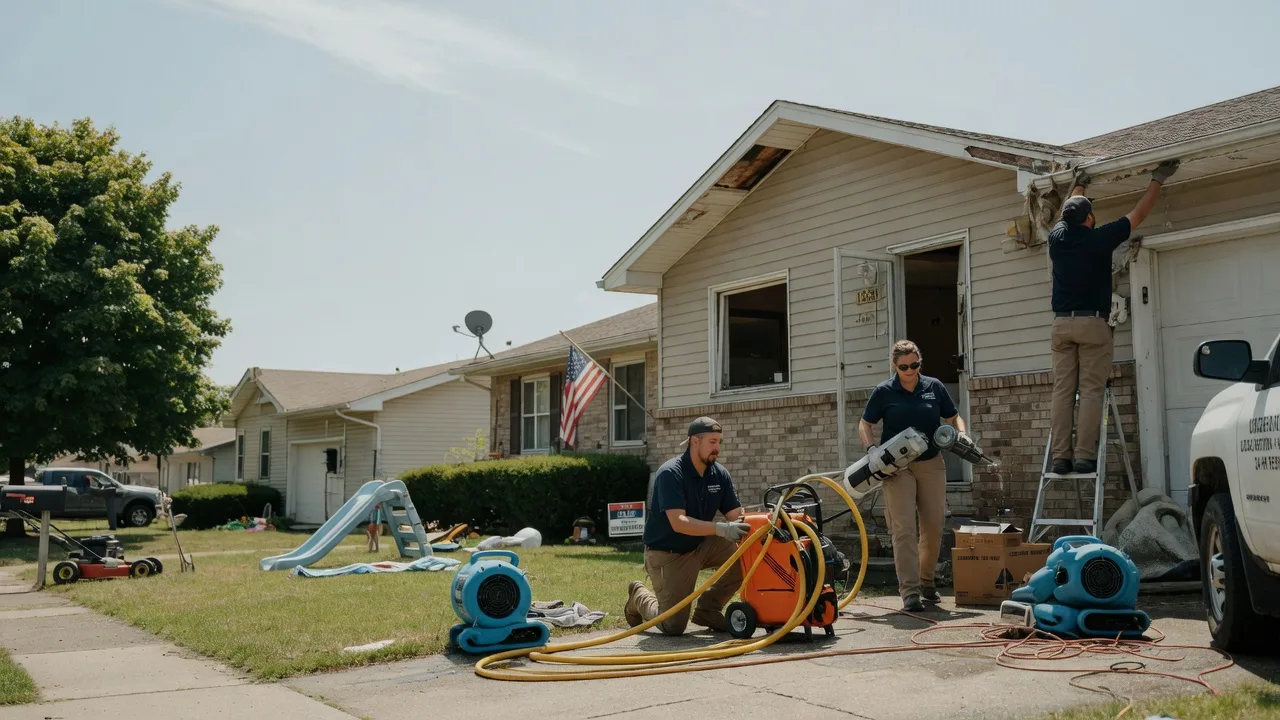 Water Damage Restoration in Marine City, MI near me
